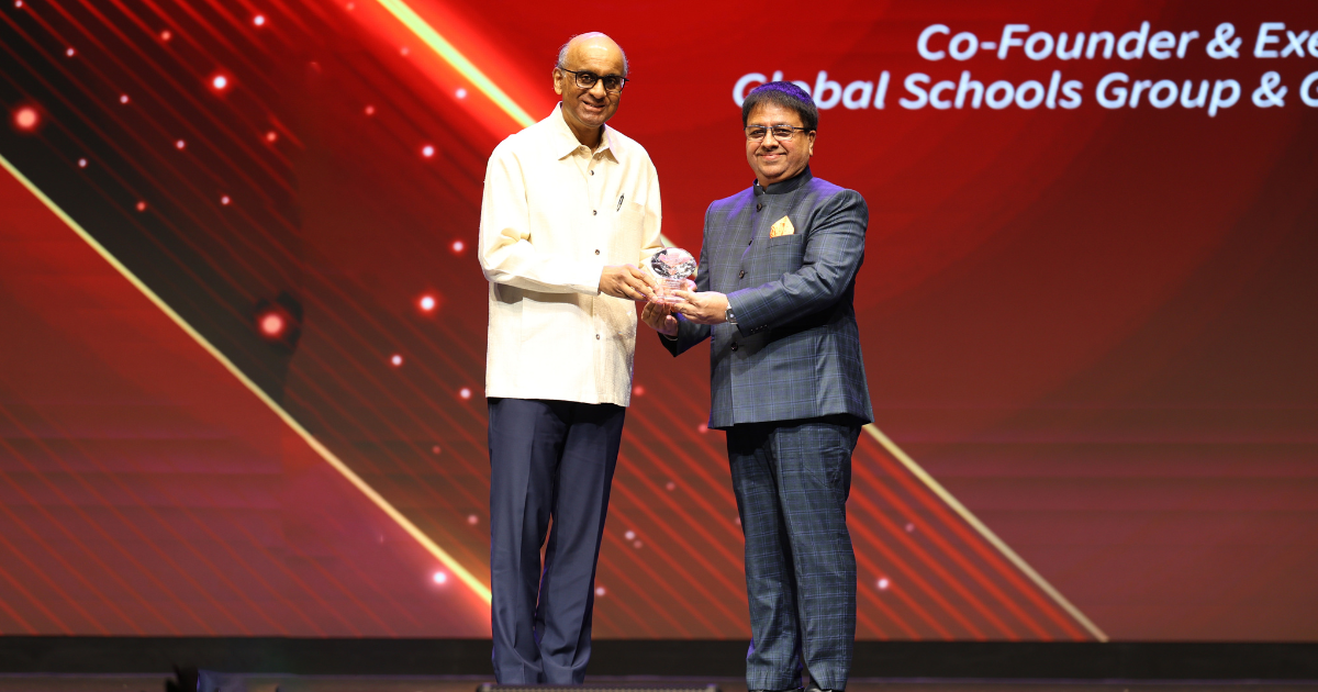 Singapore President Tharman Shanmugaratnam At Global Village Campus